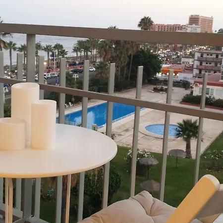 M1 403 Frontal Al Mar Vistas Terraza Y Wifi Appartement Benalmádena